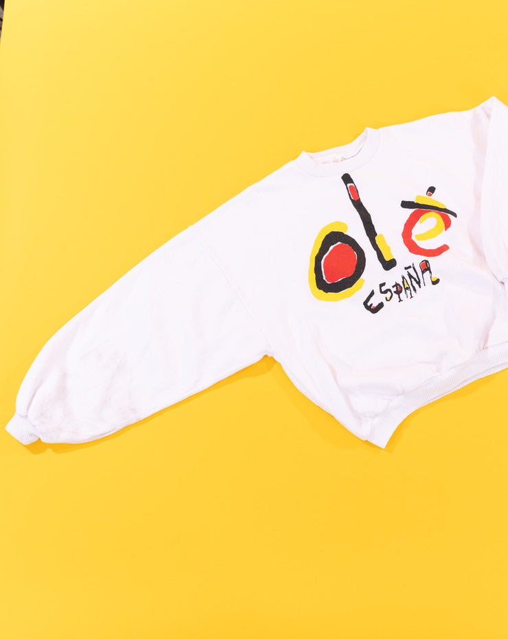 Vintage 90s Olé España Crewneck Sweater