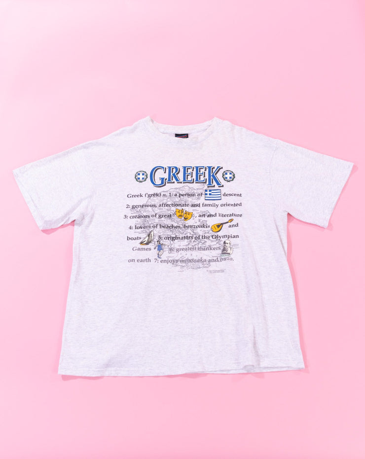 Vintage 90s Greek T-shirt