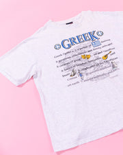 Vintage 90s Greek T-shirt