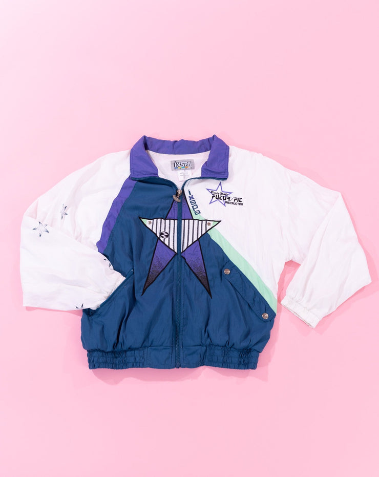 Vintage 90s IXSPA Instructor Windbreaker Jacket