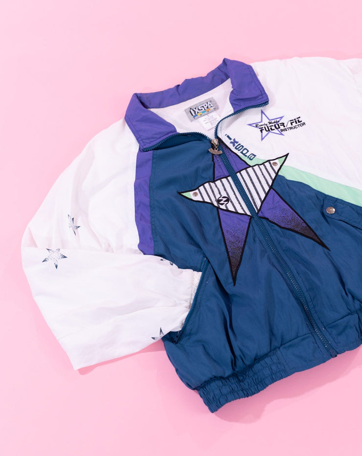 Vintage 90s IXSPA Instructor Windbreaker Jacket