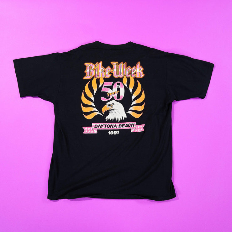 Vintage 1991 Daytona Beach Bike Week T-shirt
