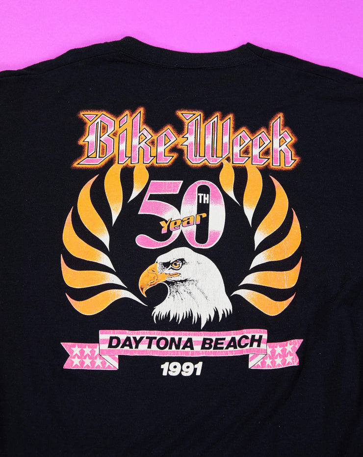 Vintage 1991 Daytona Beach Bike Week T-shirt