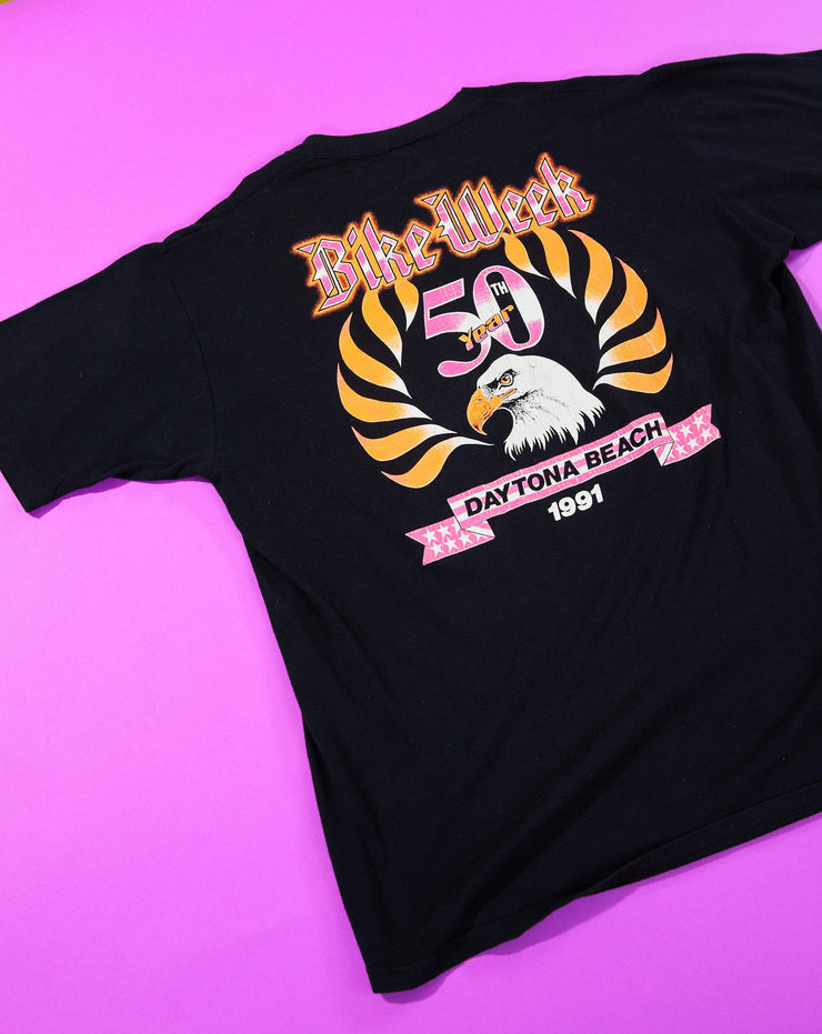 Vintage 1991 Daytona Beach Bike Week T-shirt