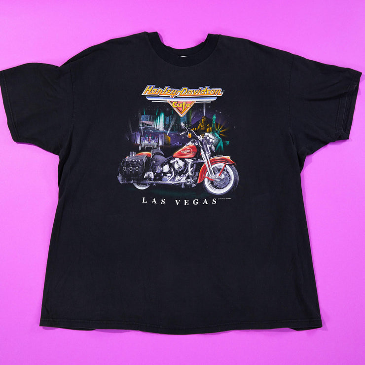 Vintage 1998 Harley Davidson Cafe Las Vegas T-shirt