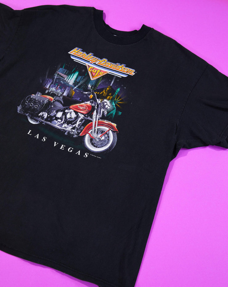 Vintage 1998 Harley Davidson Cafe Las Vegas T-shirt