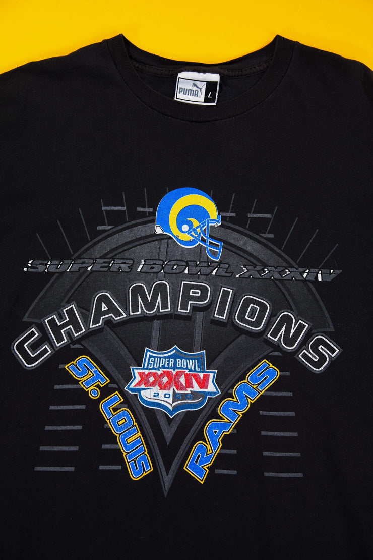 Vintage 2000 St. Louis Rams Superbowl T-shirt