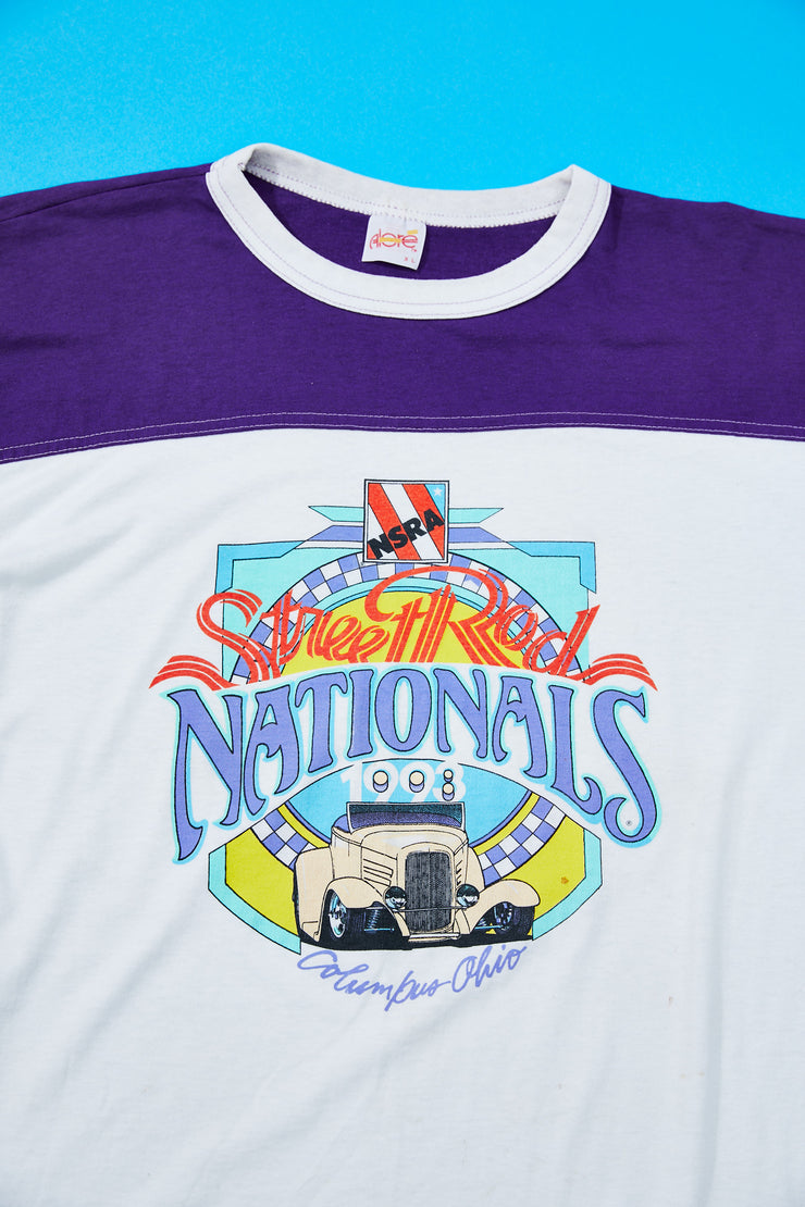 Vintage 1993 NSRA Street Rod Nationals tee
