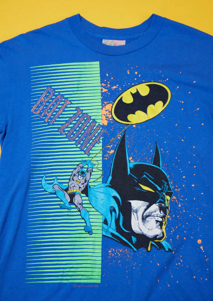 Rare Vintage 1988 Batman Bat Zone T-shirt