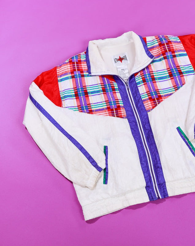 Vintage 90s Active Frontier Windbreaker Jacket