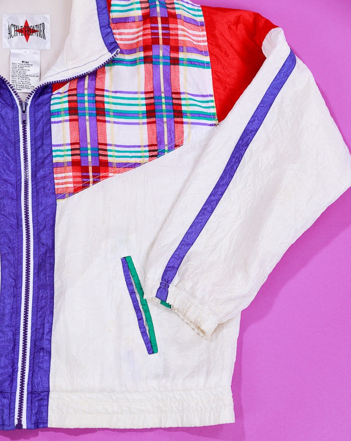 Vintage 90s Active Frontier Windbreaker Jacket