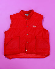 Rare Vintage 70s Coca Cola Puffer Vest