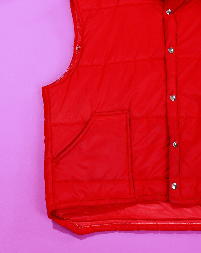 Rare Vintage 70s Coca Cola Puffer Vest