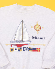 Vintage 90s Miami Crewneck Sweater