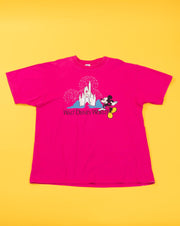 Vintage 90s Disney Designs Mickey Castle T-shirt