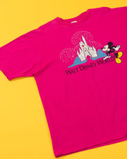 Vintage 90s Disney Designs Mickey Castle T-shirt