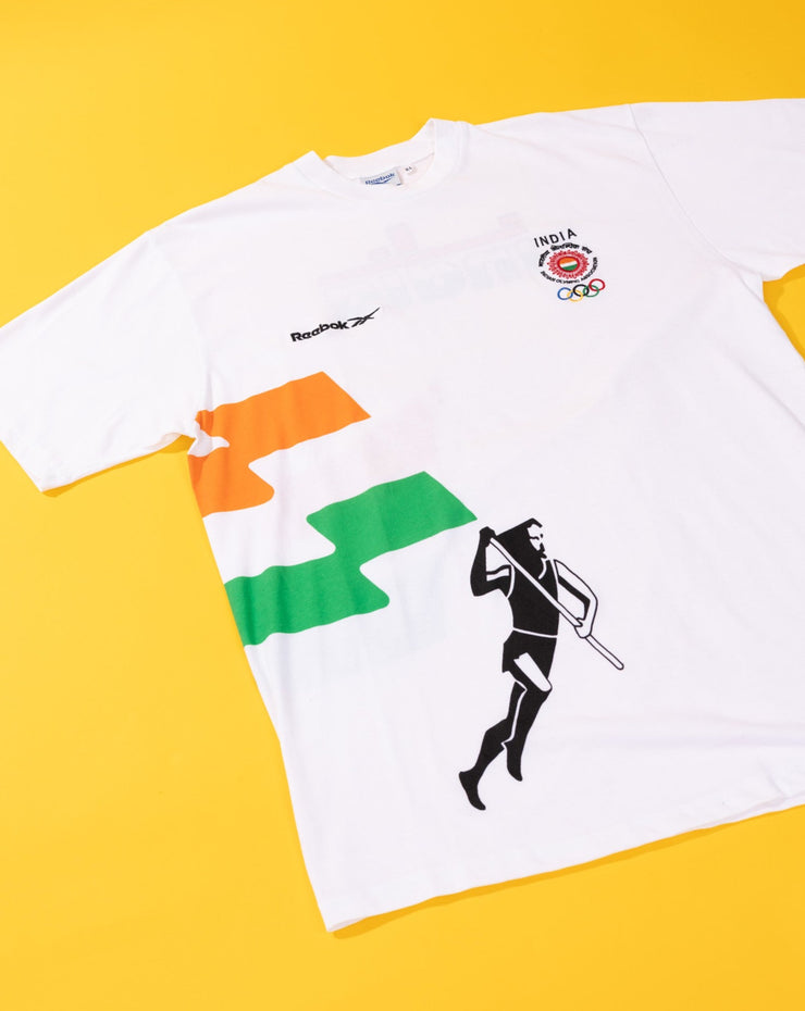 Vintage 90s Reebok India Olympic Association T-shirt