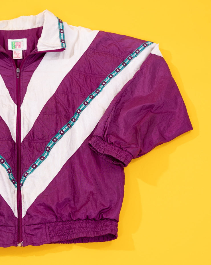 Vintage 90s Bold Spirit Windbreaker Jacket