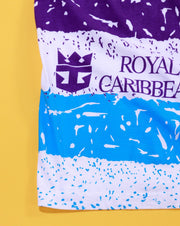 Vintage 90s Royal Caribbean Cruise Line All Over Print T-shirt