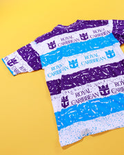 Vintage 90s Royal Caribbean Cruise Line All Over Print T-shirt