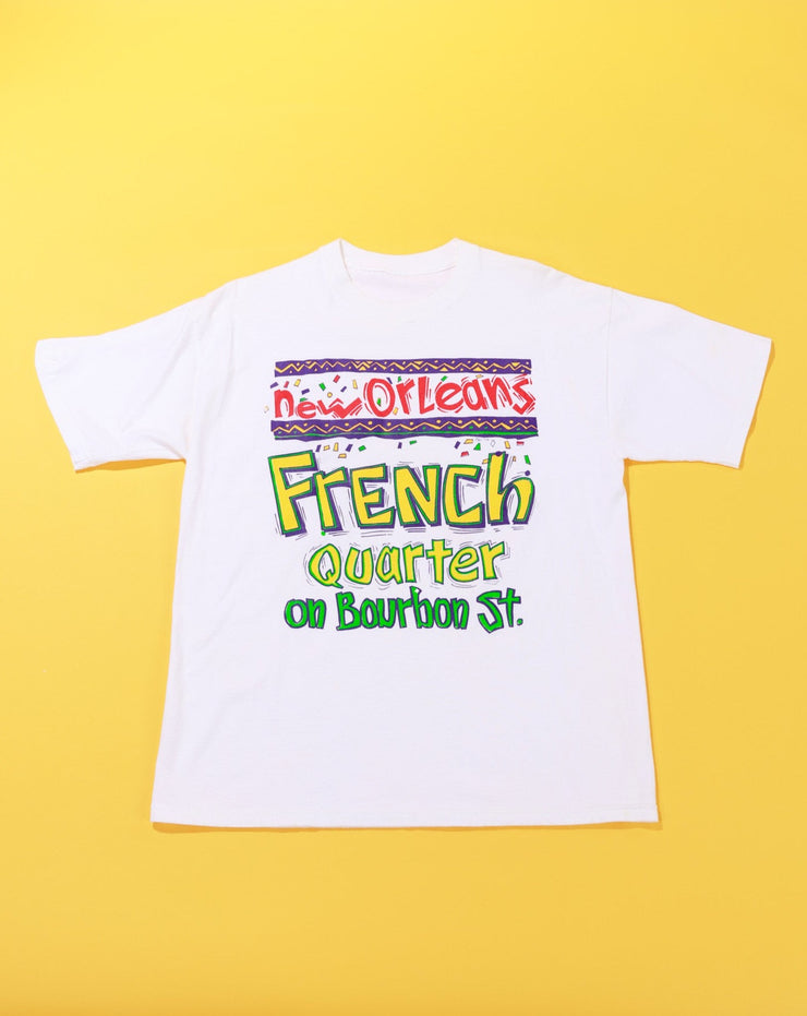 Vintage 90s New Orleans French Quarter on Bourbon St. T-shirt