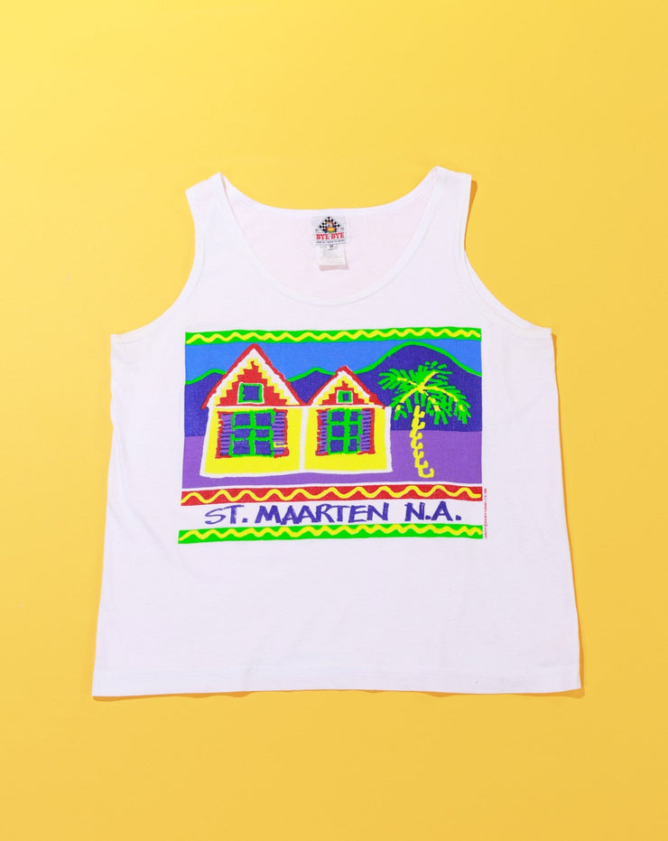 Vintage 1989 St. Maarten N.A. Tank Top