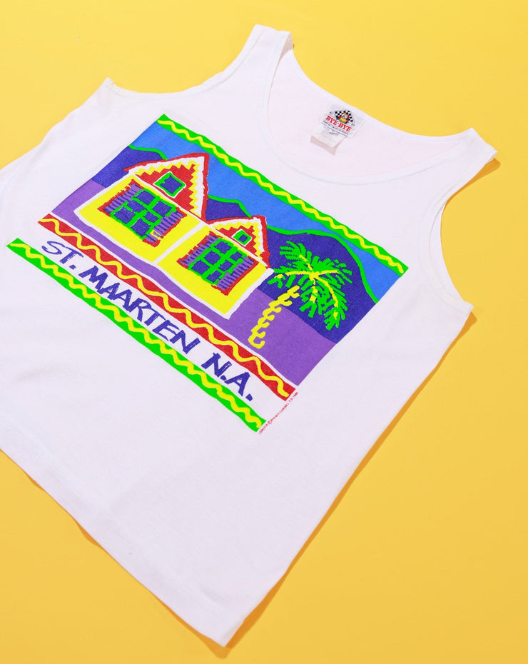 Vintage 1989 St. Maarten N.A. Tank Top