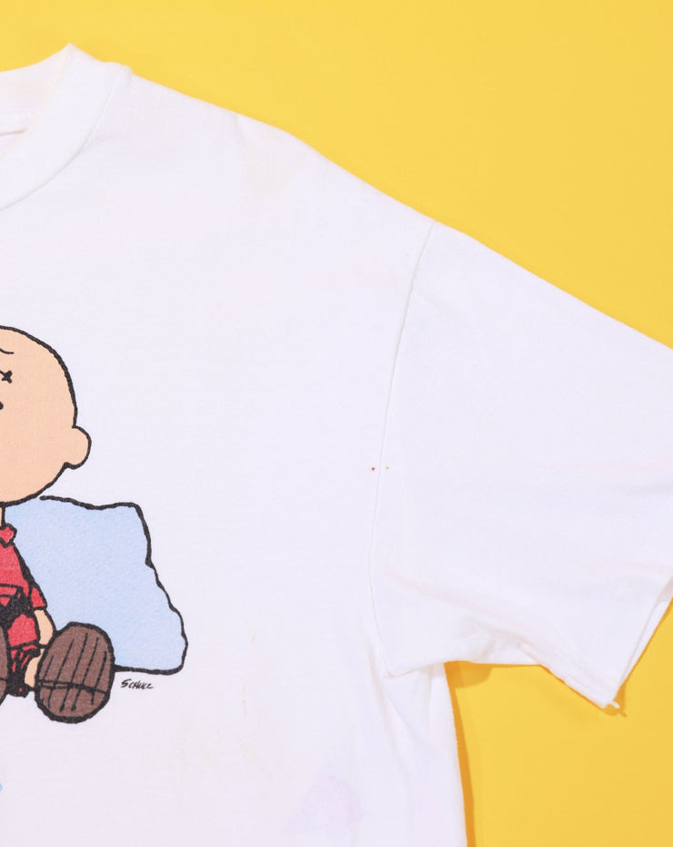 Vintage 90s Charlie Brown Peanuts Metlife T-shirt