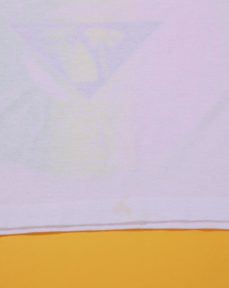 Vintage 80s Urban Surf Beach Gear Neon Crop Top