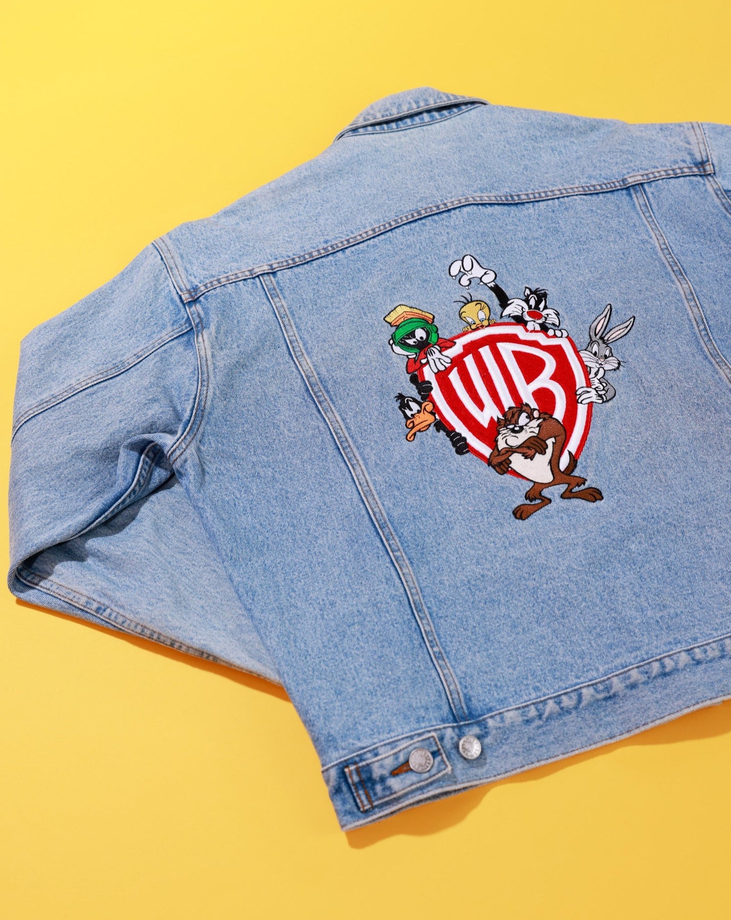 Warner brothers jean best sale jacket