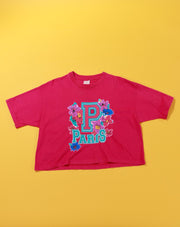 Vintage 90s L'Universite de Paris Crop Top (P Paris)