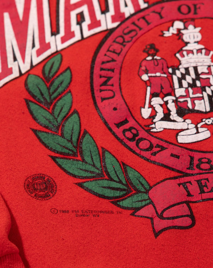 Vintage 1988 University of Maryland Terps Crewneck Sweater