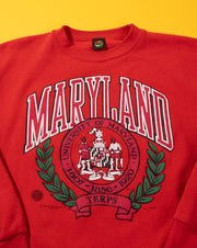 Vintage 1988 University of Maryland Terps Crewneck Sweater