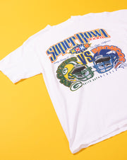 Vintage 1998 Broncos vs Packers Super Bowl XXXII T-shirt