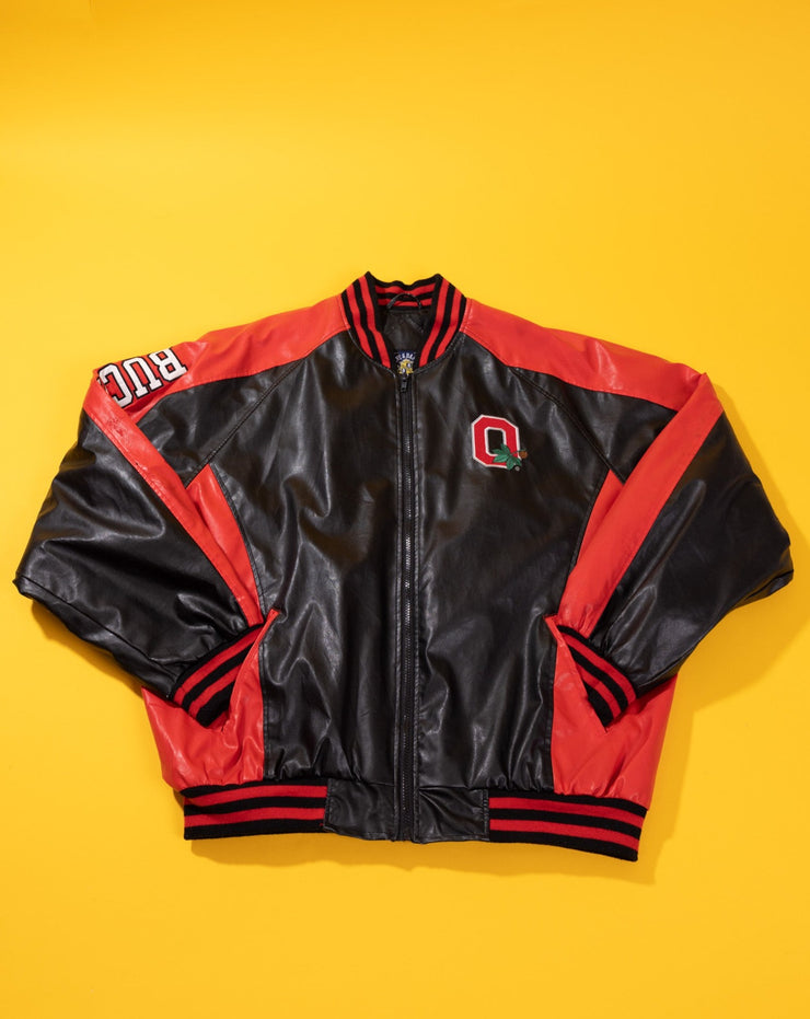 Vintage 90 Ohio State Buckeyes Varsity Jacket