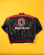 Vintage 90 Ohio State Buckeyes Varsity Jacket