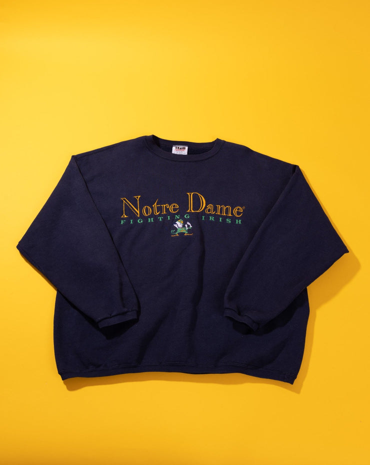 Vintage 90s Notre Dame Fighting Irish Crewneck Sweater