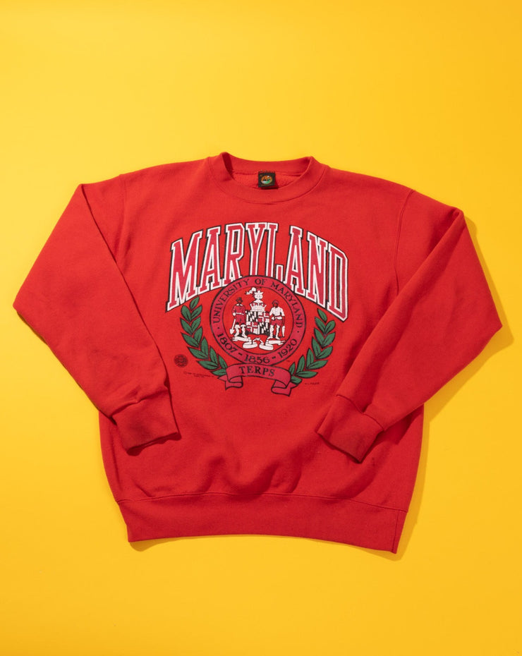 Vintage 1988 University of Maryland Terps Crewneck Sweater