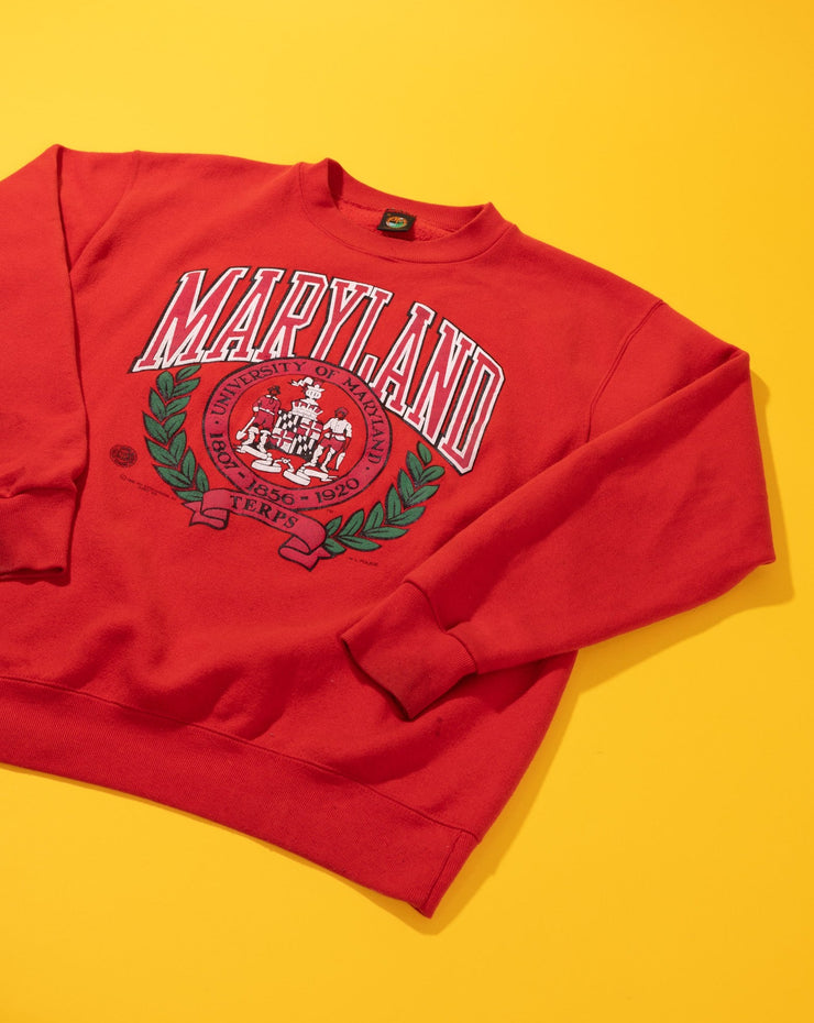 Vintage 1988 University of Maryland Terps Crewneck Sweater