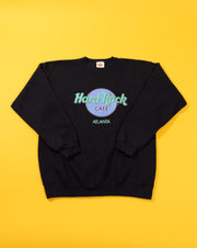 Vintage 90s Hard Rock Cafe Atlanta Crewneck Sweater