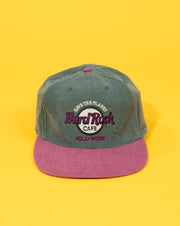 Vintage 90s Hard Rock Cafe Hollywood Snapback Hat