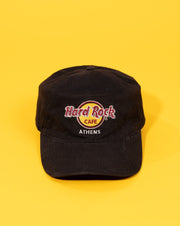 Vintage 90s Save The Planet Hard Rock Cafe Athens Strapback Hat