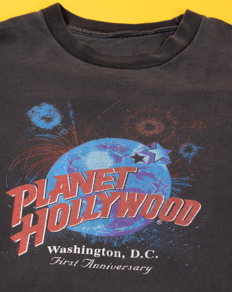 Vintage 1994 Planet Hollywood First Anniversary Washington D.C. T-shirt