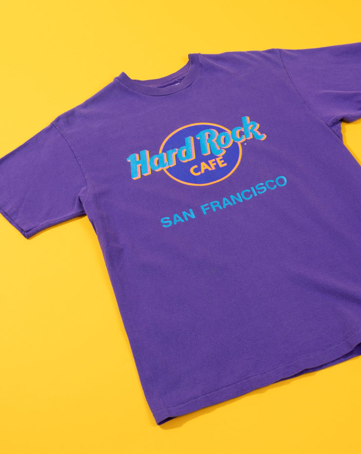 Vintage 90s Hard Rock Cafe San Francisco T-shirt (purple)