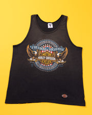Vintage 1990 Harley Davidson Freedom Highway Tank Top