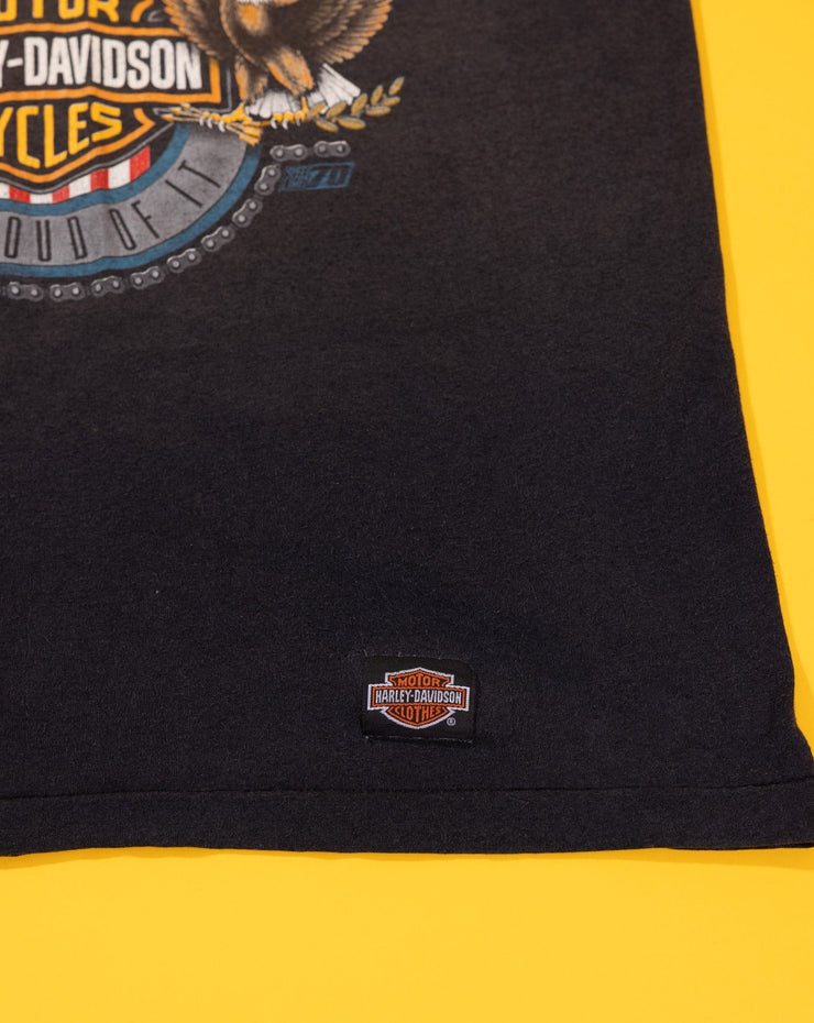 Vintage 1990 Harley Davidson Freedom Highway Tank Top
