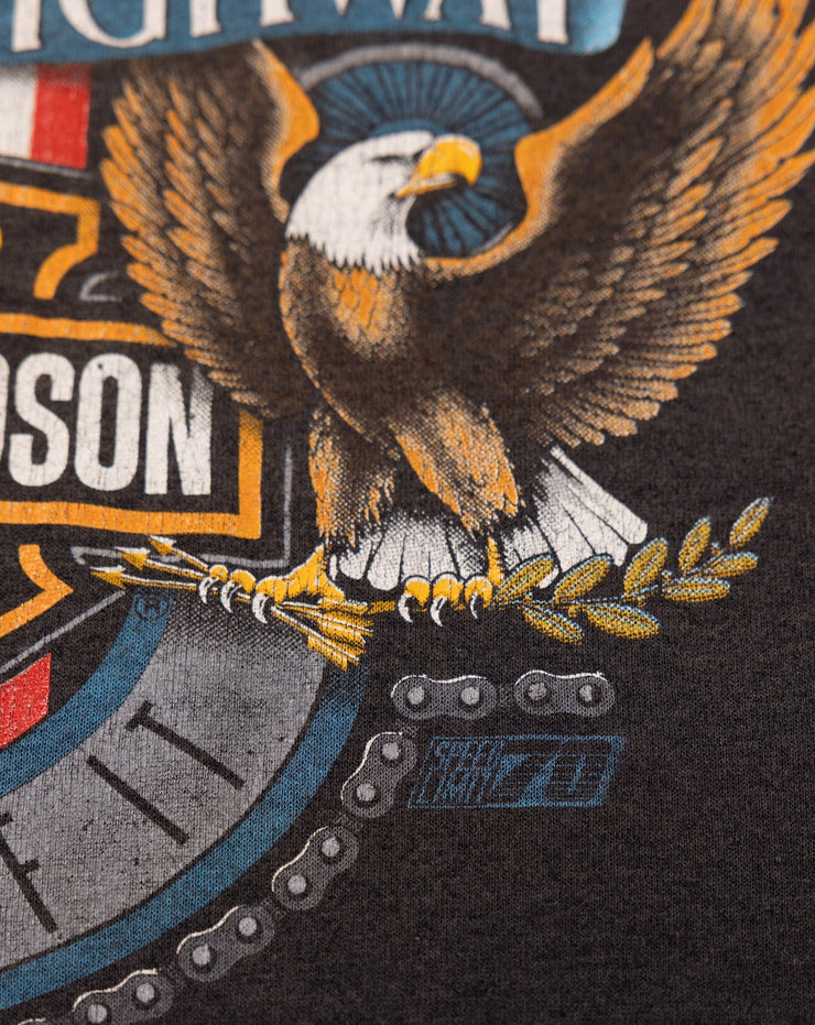 Vintage 1990 Harley Davidson Freedom Highway Tank Top