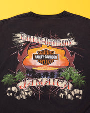 Vintage 90s Harley Davidson Jamaica T-shirt