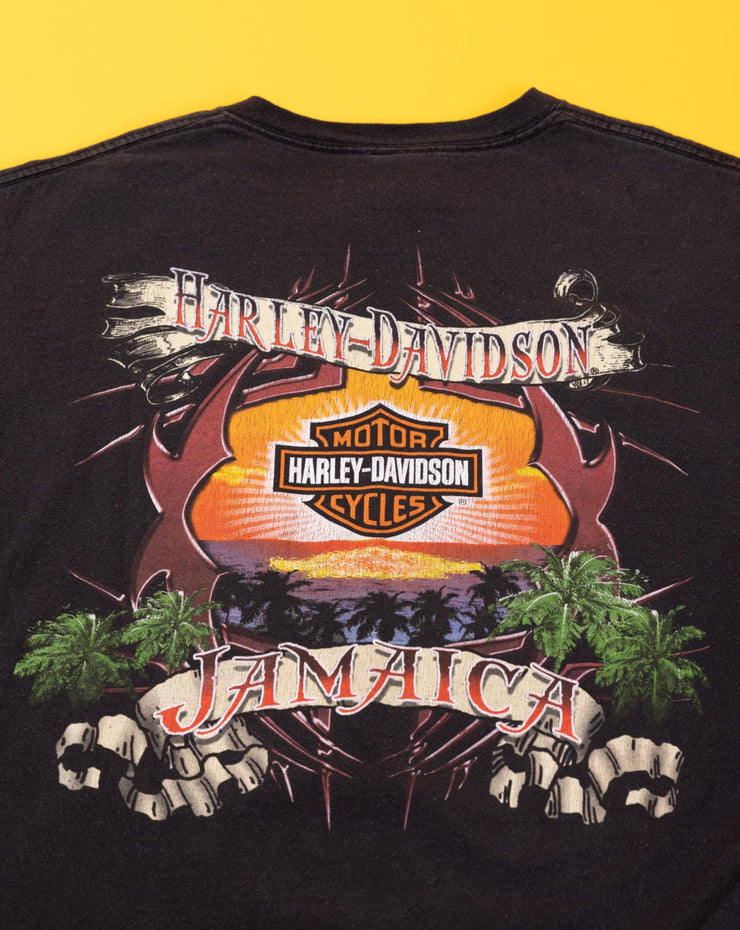 Vintage 90s Harley Davidson Jamaica T-shirt