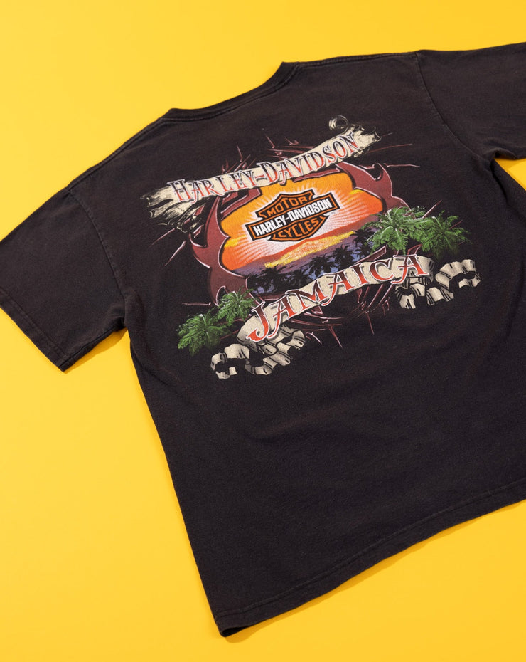 Vintage 90s Harley Davidson Jamaica T-shirt